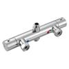 Thermostatic Shower Faucet Valve, 38 Secure Lock Thermostatic Mixing Valve, Hot Cold Water Showering Faucet Temperature Control Valves with Consistent
