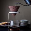 Hasami Ware Ceramic Coffee Filter, ekubo, 2-3 cups, Chocolate Brown, ek-00002, No paper filters required, Easy to clean