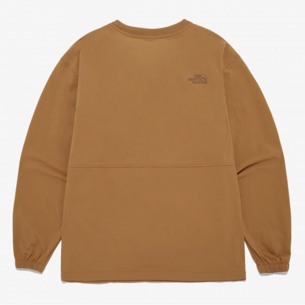 The North Face Men S axiS Crewneck Brown Sugar Nm5mq51c