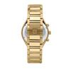 Maserati Stile Chronograph Goldfarben Edelstahl Schwarzes Zifferblatt Quarz R8873642001 100M Herrenuhr