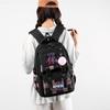 Cartoon K-Pop Printed Large Capacity Backpack for Teenger Student Girl Boy Schoolbag Bookbag Kid Gift Women Waterproof Travel Bag Rucksak