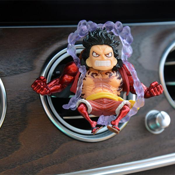 One Piece Luffy Car Dashboard Figure Air Vent Perfume Gift Box