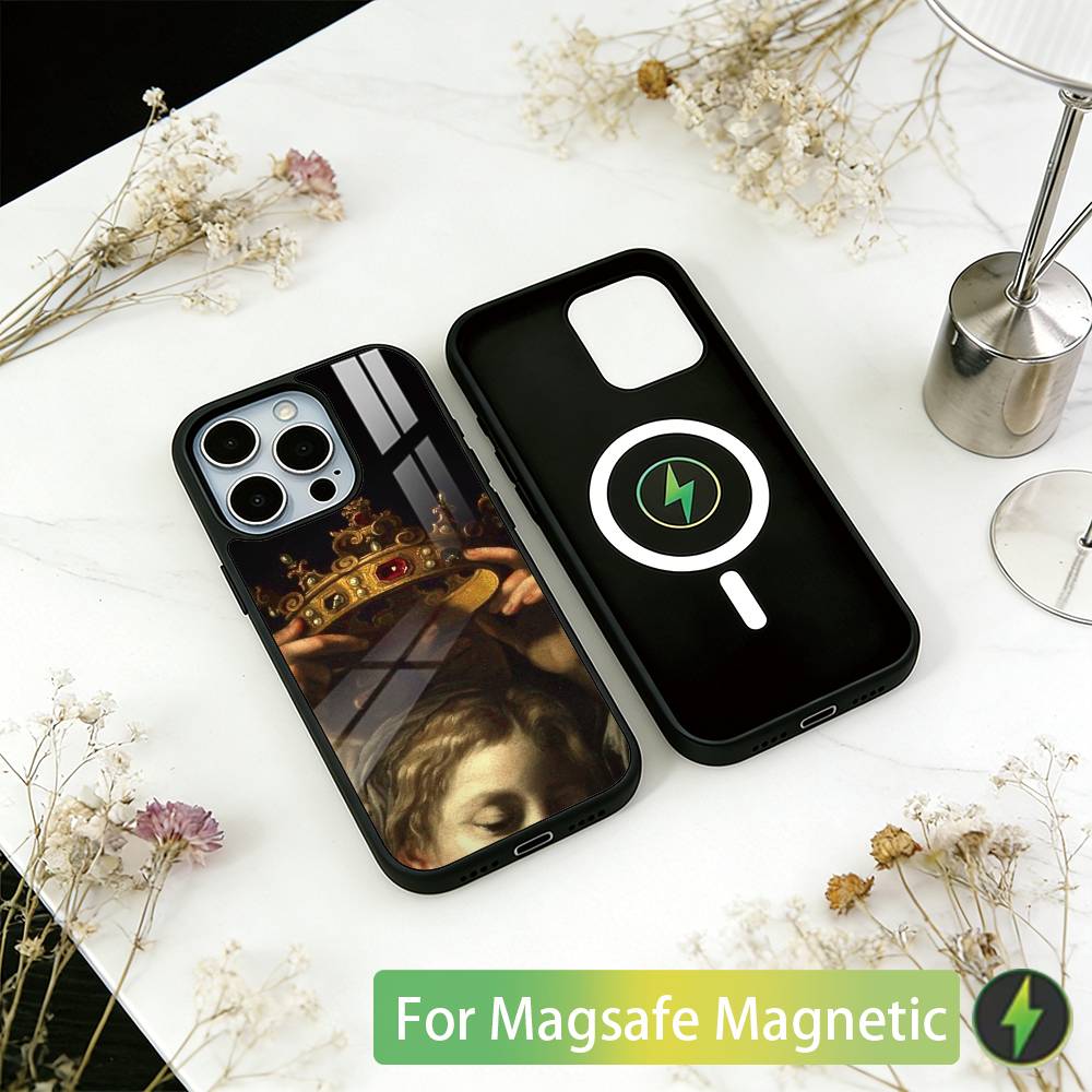 Classical Aesthetic Art  Phone Case For iPhone17,16,15,14,13,12,11 Plus,Pro Magnetic For Magsafe Wireless Charging