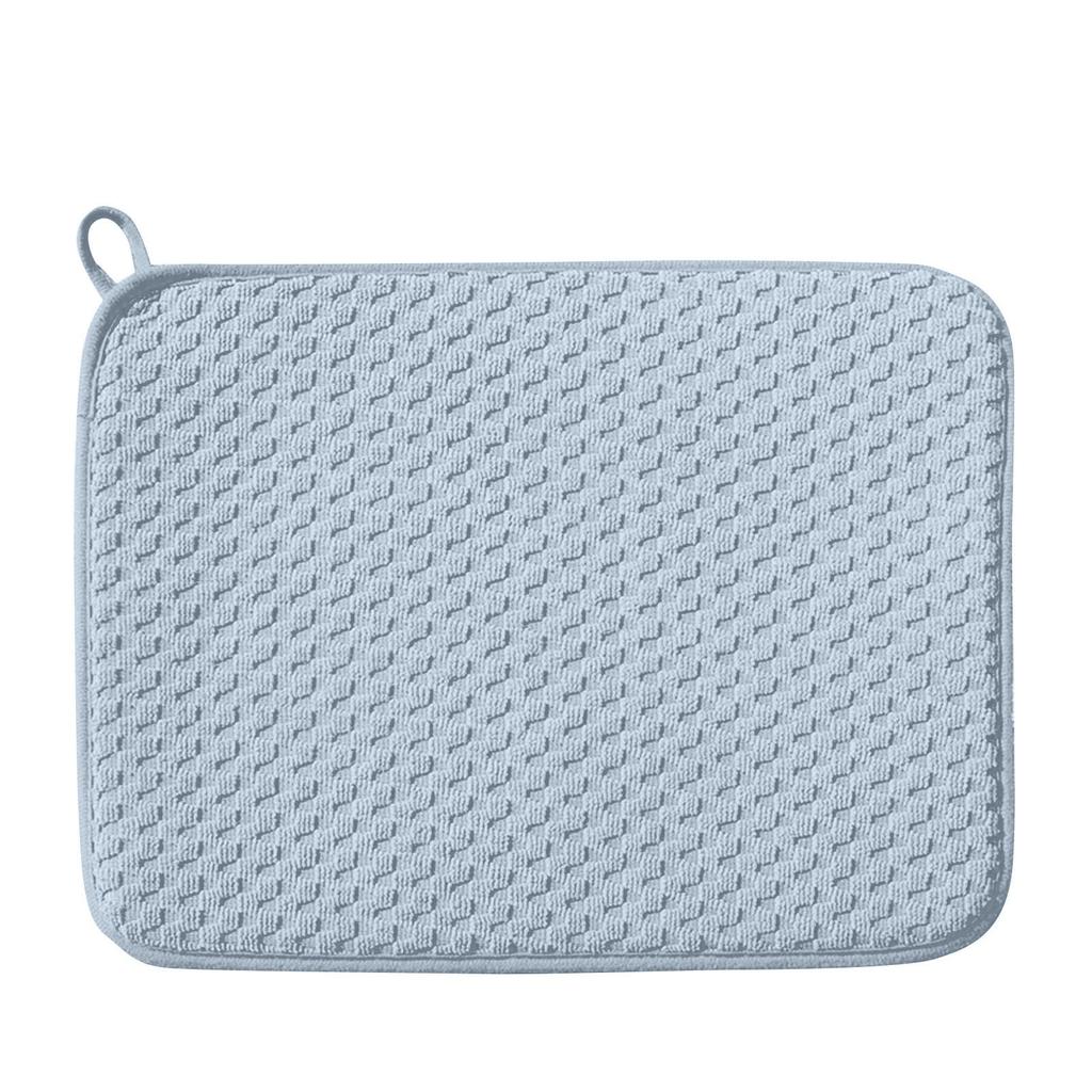 Microfiber Dish Drying Mat,24*17 Inch Absorbent Dish Drainer Kitchen Counter,Large Size Dish Drying Pad For Countertops,Sinks,Draining Racks