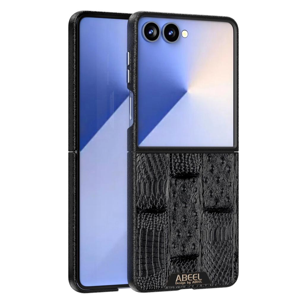 ABEEL For Samsung Galaxy Z Flip7 5G Case Compatible with MagSafe Beast Texture Micro-Embossing Back Cover