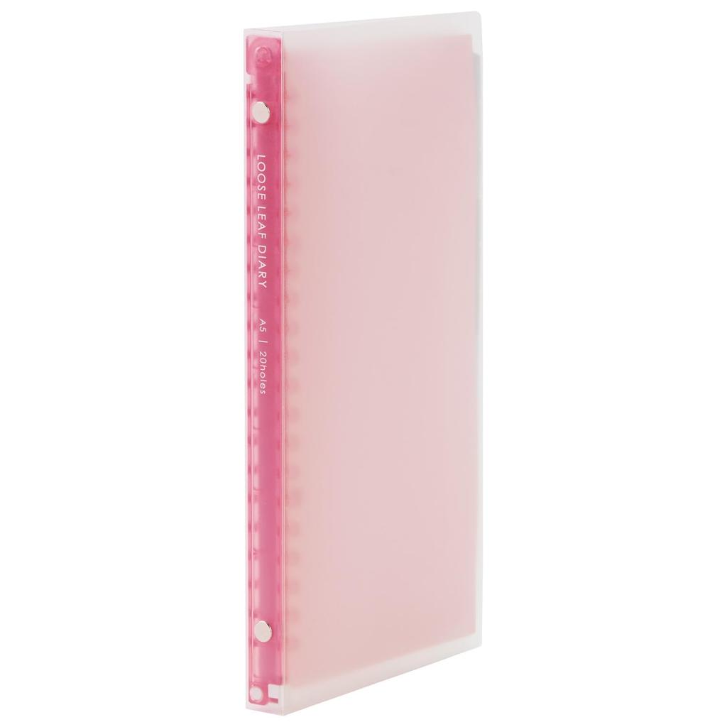 Maruman 2026 Note Starts April 2026 Planner, Diary, Monthly, 20-Hole, A5, Pink, FD424-26-08,