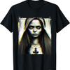 T-shirt Estetica Goth Grunge Occulta Emo Satanica Waporwave Suora