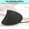 6D Ergonomic 800‑1200‑2000‑3200 DPI Adjustable Optical Vertical Gaming Mouse with LED