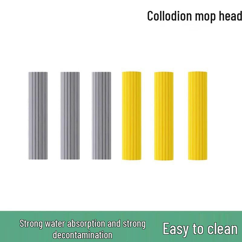 

Набор из 10 универсальных складных насадок для швабры из ПВА - Впитывающие воду, Функция отжима, Бытовое использование