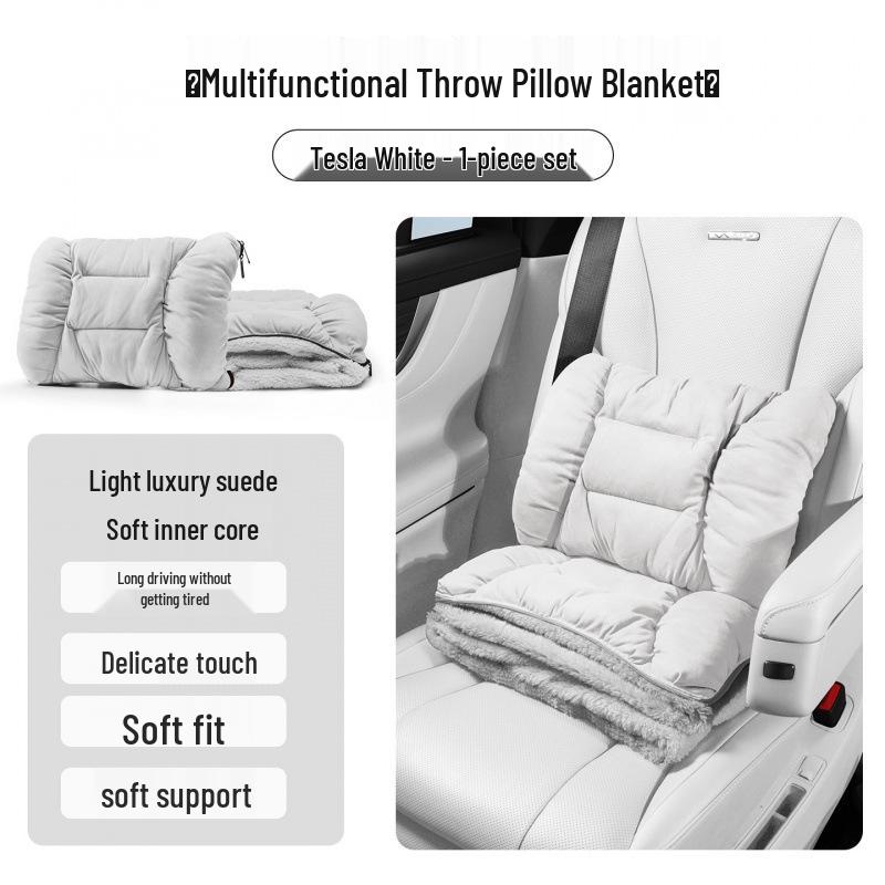 Trumpchi E8 Flannel Headrest & Lumbar Support for Legend M8, Master Neck Pillow for GS3, Ying Su M6, GS8.