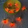 LED Strawberry String Lights for Christmas & Children's Room Decoration