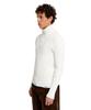 ERA Men Slim-Fit Zip-Up Sweater - White