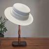 UV Protection Wide Brim Straw Hat Straw Weaving Weave Bucket Hat Stylish Flat Sun Cap  Beach