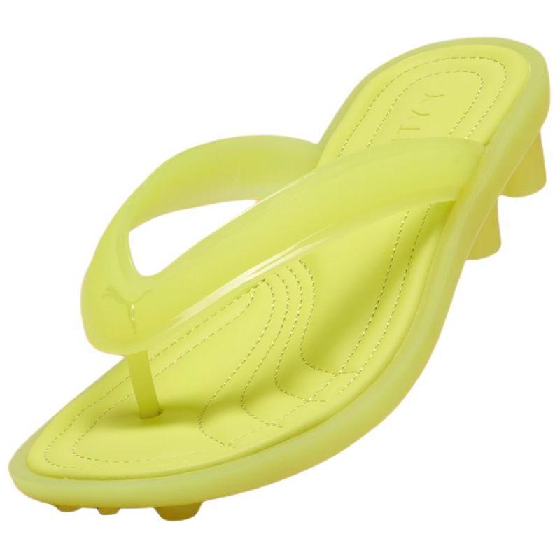 New PUMA Cat Cleat Sandals Fenty Lime Green Women's 404775-01