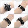 Leather Bracelet Watchband 22mm Handmade Stitching Quick Release Watch Straps Replacement Wrist Belt Accessories Black Coffee
