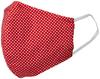 Diverse Cotton Anti-Pollution Dust Unisex Fabric Face Mask- Free Size, Pack of 3, DCURM01FP03L38-117, Green/Off White/Navy/Red, One Size