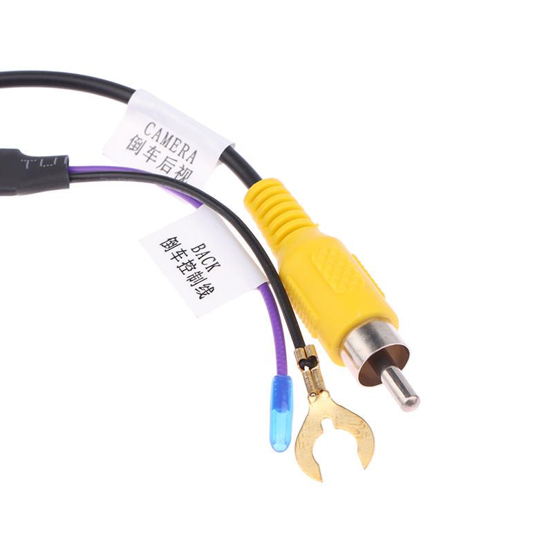 1Pc Diy Accessories 24Pin Auto Camera Video Output Car Reverse Camera Output Video Adapter Cable
