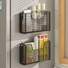 Wall-Mounted Storage Box Punch-Free Installation Kitchen Bathroom Rack