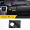 For Mercedes-Benz G-Class W463 2013-2018 Soft Carbon Fiber Co-pilot Glove Storage Box Switch Panel Sticker Interior Accessories