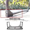 Outdoor Half-folding Table, Multi-functional Iron Table, High Load-bearing Capacity, Picnic, Camping, Barbecue Table, Folding Table, Garden.