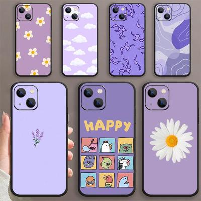 Violet  Art Phone Case For iPhone Samsung Galaxy Redmi Xiaomi Oppo OnePlus Note S A 7 8 9 10 11 12 13 14 20 21 22 23 53 54 Pro Max Plus Ultra TPU Soft