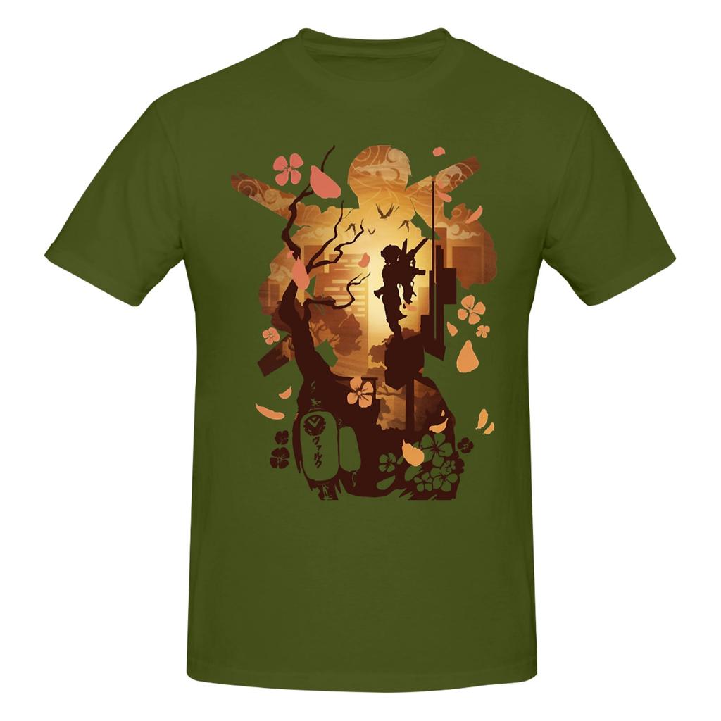 Piece Valkyrie Graphic Funny  Cotton TShirt AApex Battle Royale Fps Tees Tops For Unisex