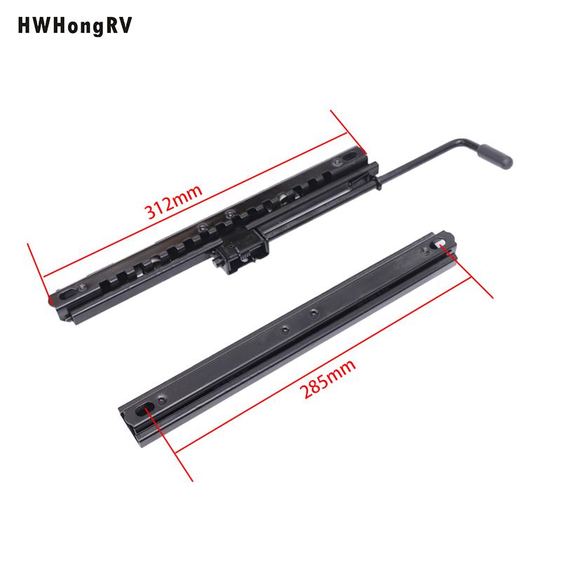 Car Seat Single Lock Slider Kit Van Seating Adjuster for Going Forward and Backward Auto Seats Rail Slider Brackets