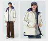 Winter couple hooded cotton-padded jacket new thickened casual loose flow warm cotton-padded jacket solid color versatile cotton-padded jacket
