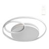 Modern LED Ceiling Light Stepless Dimmable Round Flush Mount Lighting Fixture Ceiling Lamp with