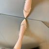 European and American flat-bottomed summer new shallow-mouth foot thick heel pointed rivet flat-heeled single shoes