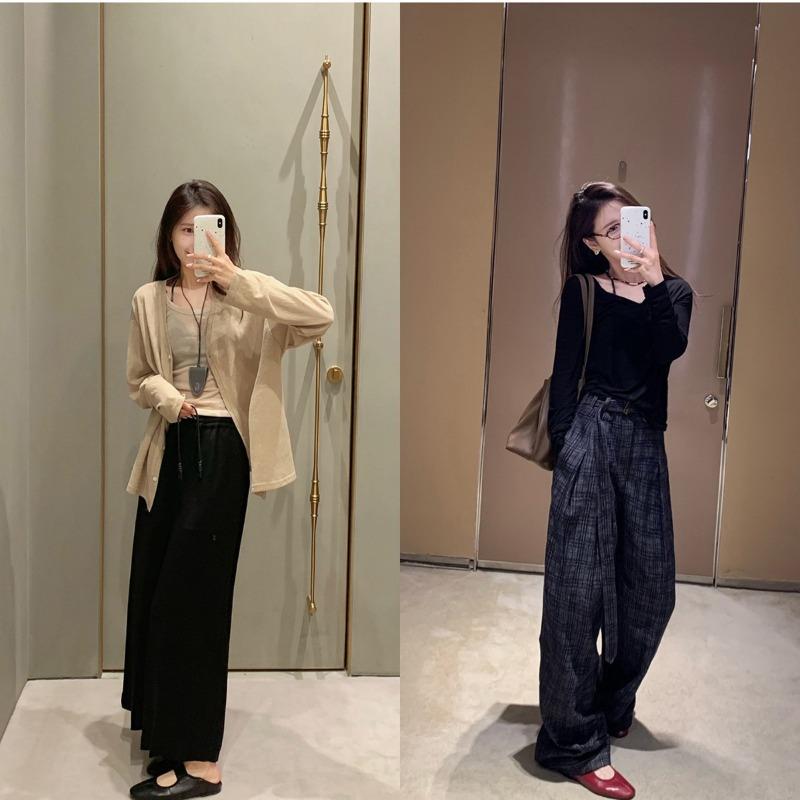 ~ Sheep pattern round head elastic belt versatile and comfortable Mary Jane shoes women's spring and summer