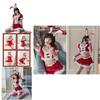 Adorable Feminine Christmas Costume Suit Offering Unique Bunny Girl Design