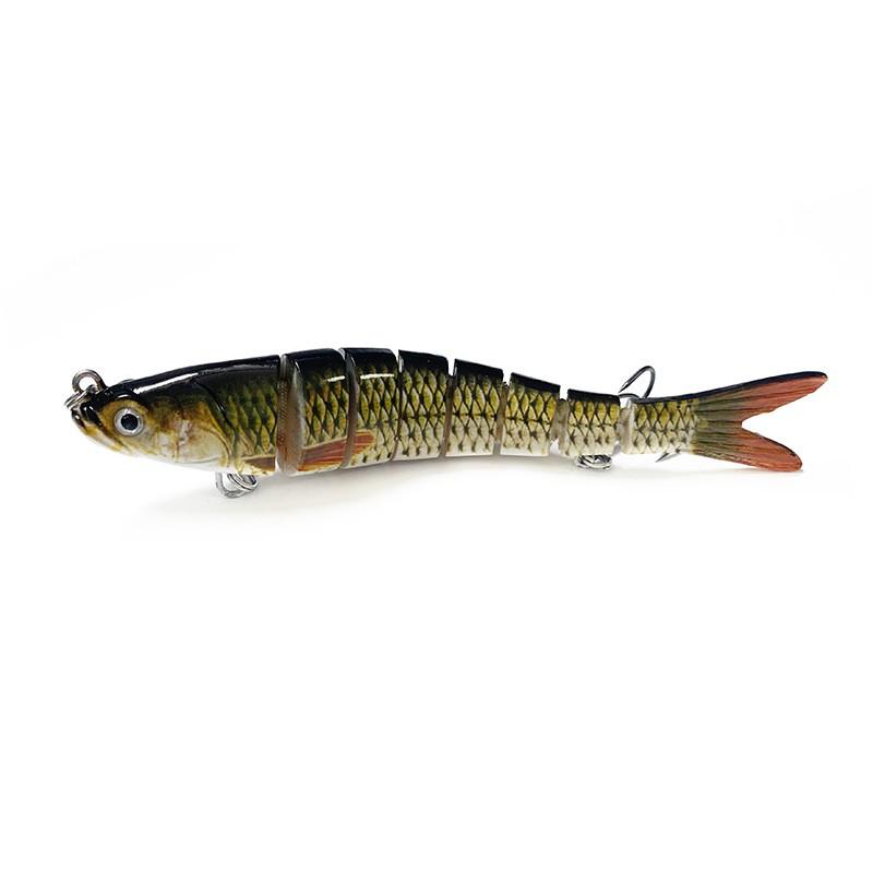 8-Section Bionic Jerkbaits Pike Bass Fishing Long Casting Sinking Hard Lure Set In Multiple Colors