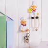 Self Hooks Holder,Cable Management Wire Storage Artifact,Hole Free Holder, Cord Holder ,