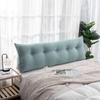 Korean Velvet Nordic Triangle Headboard Cushion: Removable, Washable, Tatami Soft Pack, Lumbar Support, Large Backrest Pillow