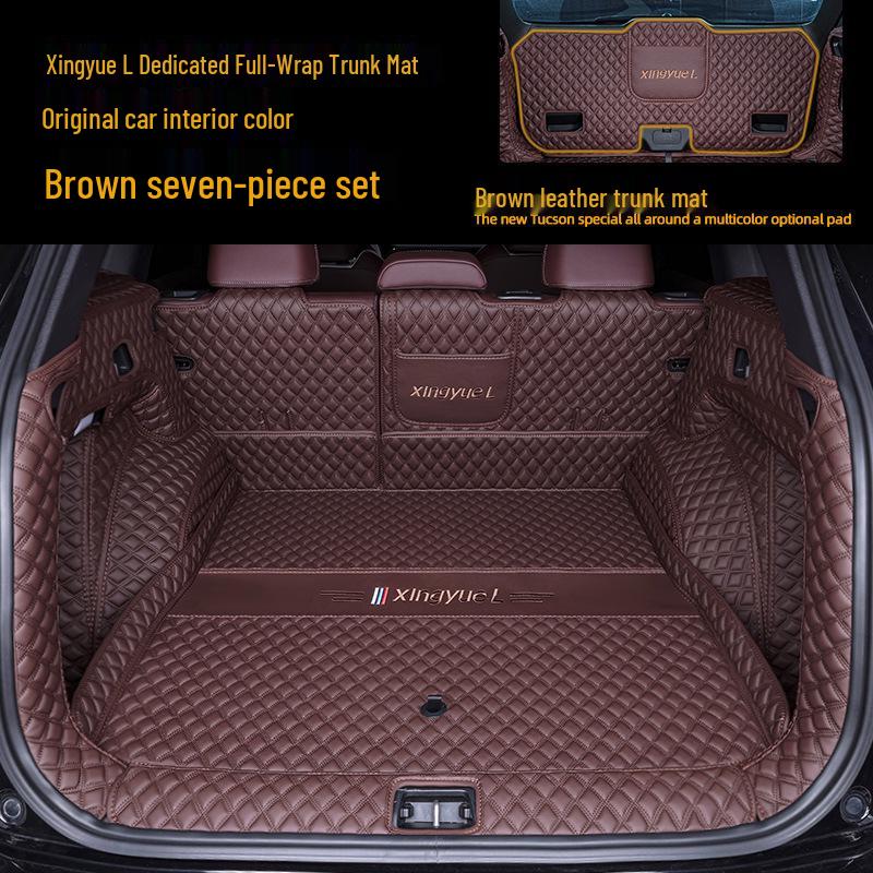 Geely Xingyue L 2025 Full Coverage Trunk Mat - Zhiqing Car Tail Box Modification