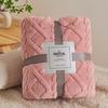 Taffeta  Solid Color Blanket Coral Velvet Flannel Blanket Thickened Cover Blanket Gift Blanket Home