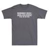 Remember When I Asked Your Opinion Funny Saying Shirt Humor Unisexs Tshirt