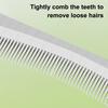Pet Detangling Comb Self-Cleaning Cat Deshedding Brush Curved Head Pet Grooming Brush Removes Loose