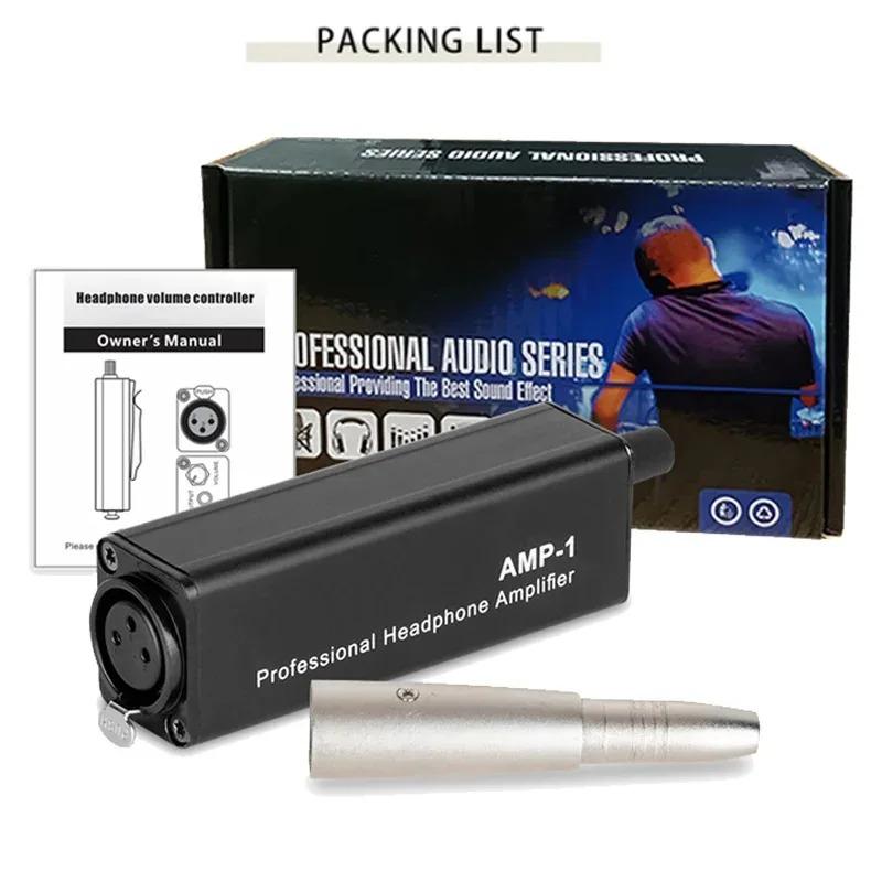 

Усилитель для внутриканальных мониторов, усилитель для наушников, конвертер, аудиоинтерфейс XLR на 3,5 мм, портативный усилитель для наушников, конвертер, клипсовое крепление