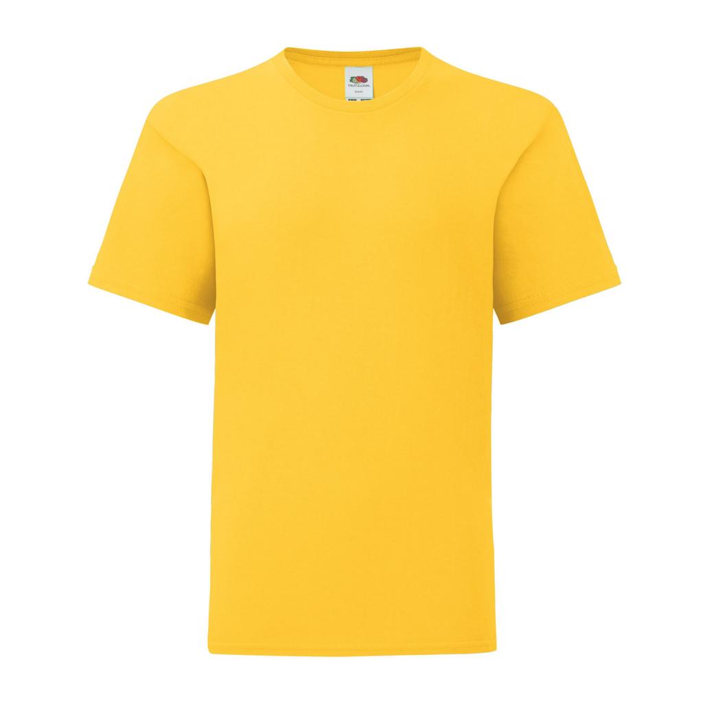 FRUIT OF THE LOOM Childrens/Kids Iconic 150 T-Shirt