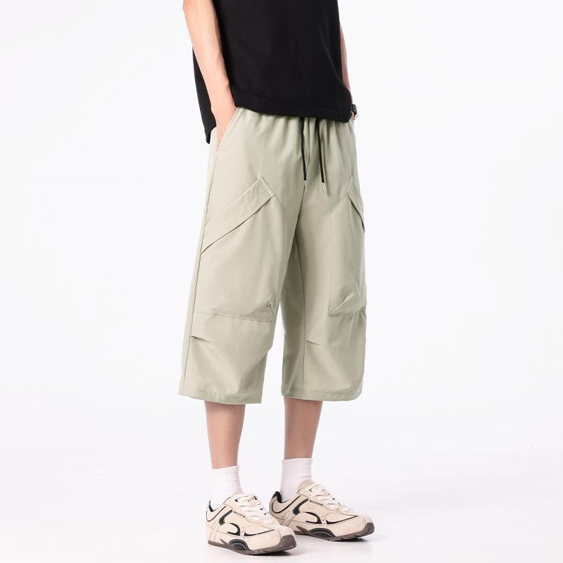 M-8XL Herren Eisseide Schnelltrocknende Shorts: Leichte, atmungsaktive, kühlende Sommer- Cargohosen für 2026.