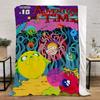Adventure Time Coperte Spesse per l'Inverno Coperta Letto Lavorata a Maglia a Quadri Casa e Decorazione Biancheria da Letto in Microfibra Asciugamano da Spiaggia Coperta per Riposo