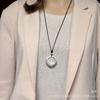 Tibetan Style Pendant Necklace: Ethnic, Classic, Versatile, Long Chain for Sweaters