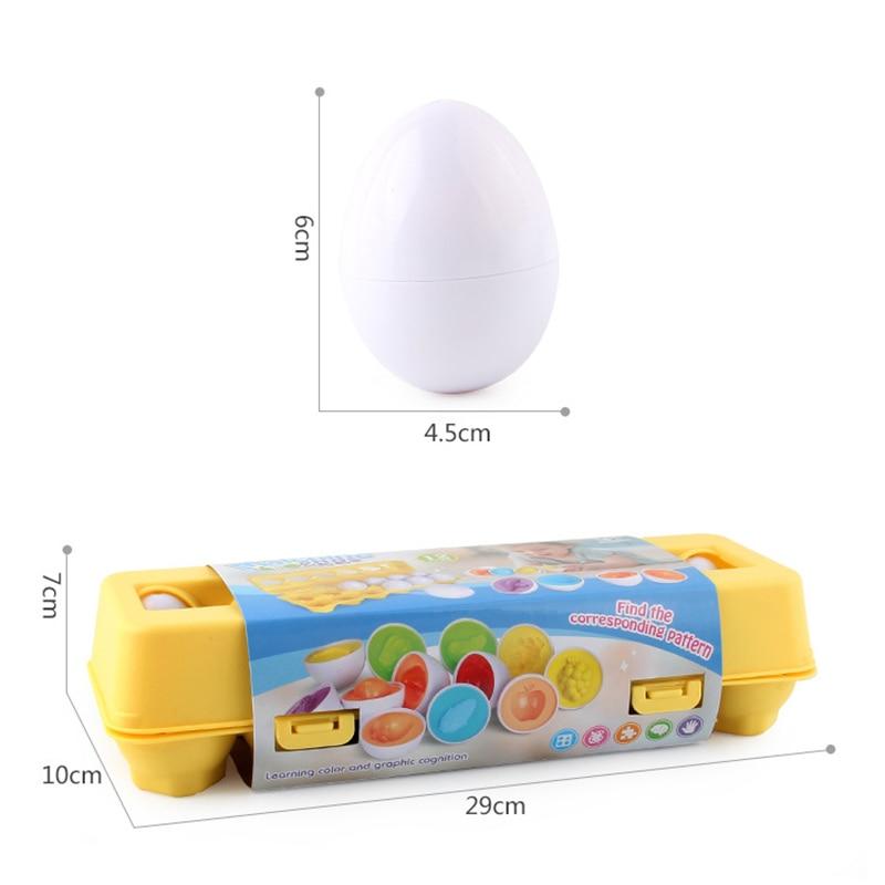 Baby Montessori Educational Toy Egg Puzzle Game Baby Toys Color Recognize Shape Match Nuts Bolts Screw Training Toy Toddler Gift