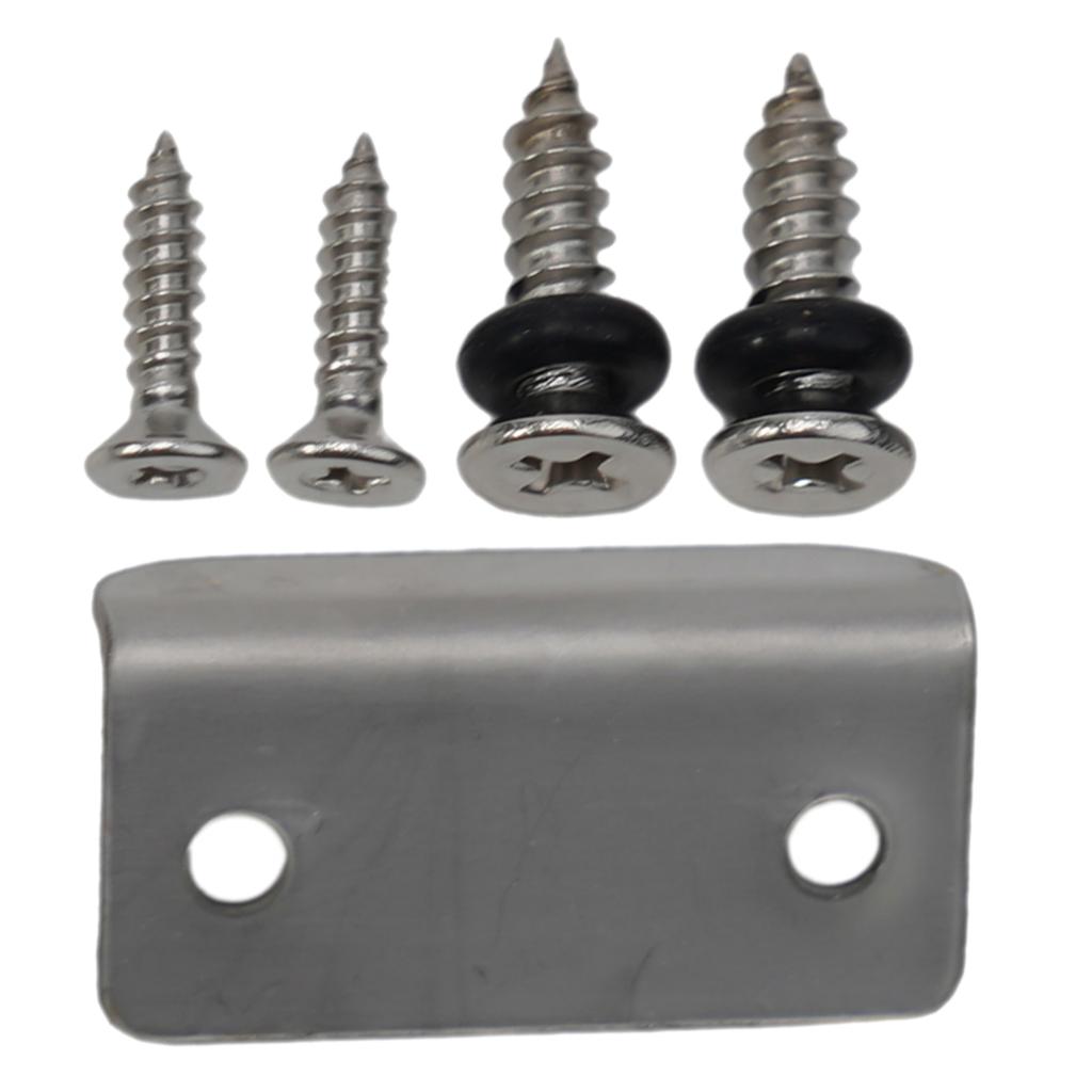 For Drawer Cupboard Cabinet Push Button Lock Safety Latch