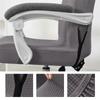Polar Fleece Office Chair Covers Elastic Water Repellent Computer Chairs Slipcovers Rotating Lift Dustproof Protector Seat Case