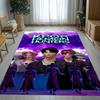 Cacciatori di Demoni K-Pop Ragazzi Saja d'Oro Tappeto da Area Antiscivolo per Soggiorno Tappeto Morbido per Camera da Letto Sala Giochi Divano, Tappetino Decorazione Casa