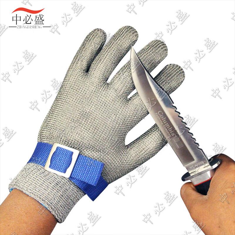 Zhongbisheng 9-Level Cut Resistant 316 Steel Wire Safety Gloves