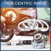 INFINAUTO Hub Centric Rings 64.1mm Inner to 72.6mm Outside Diameter Vehicle Wheel Hub Rings Aluminum Alloy 4pcs